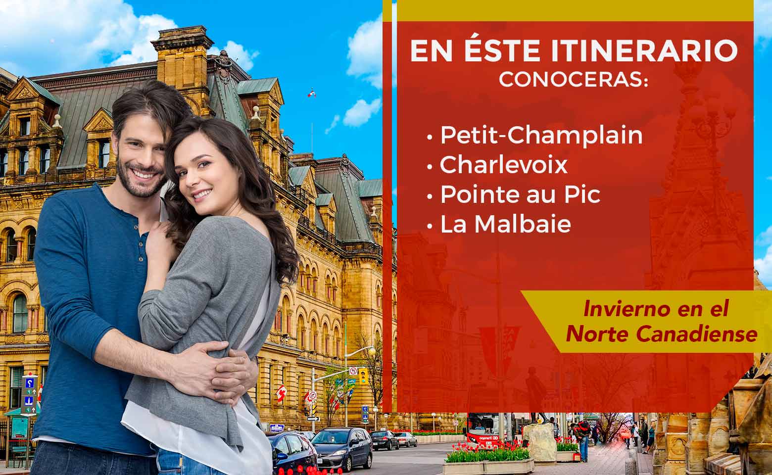 viajes con hospedaje 8 días canada
