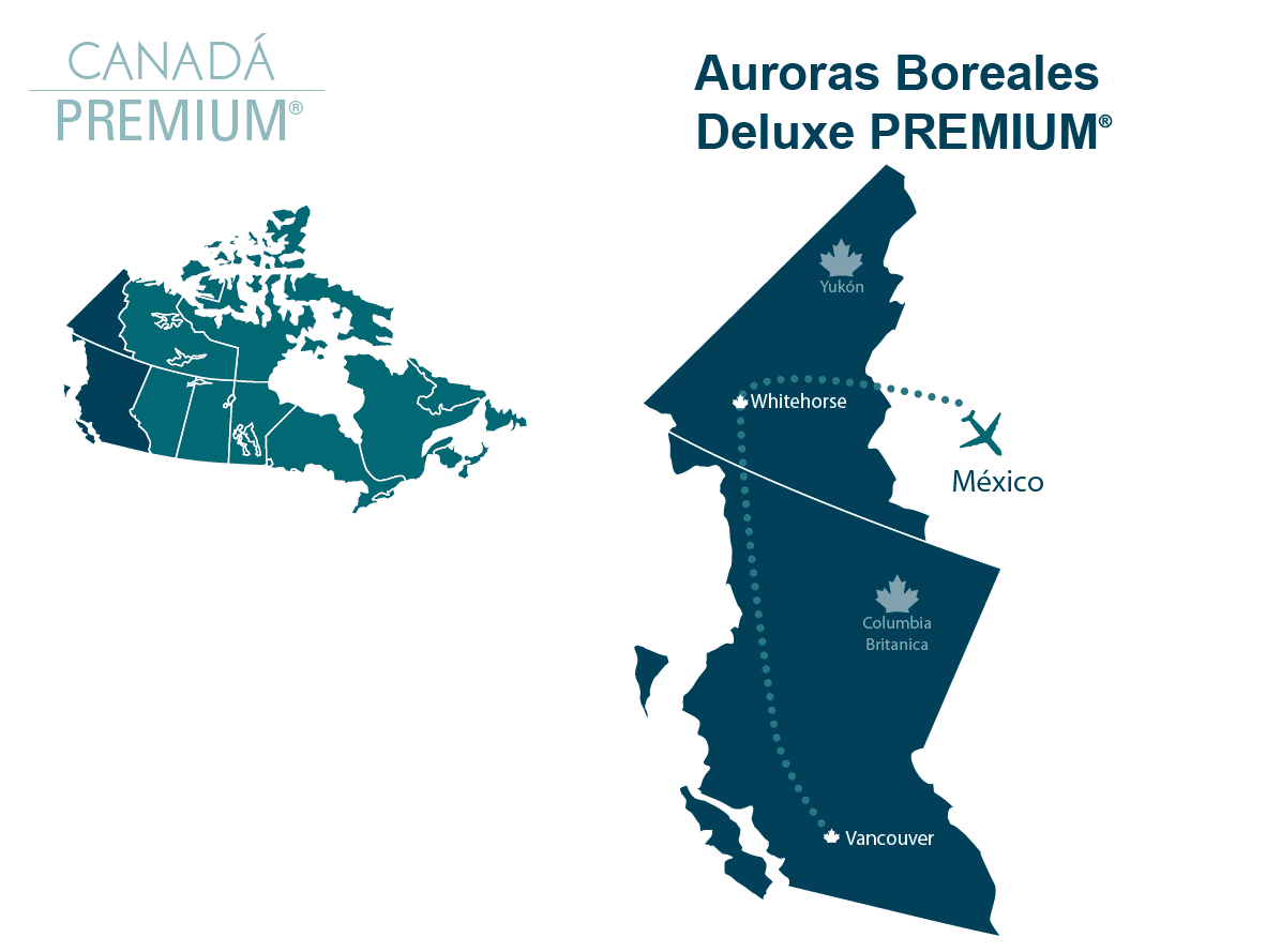 Auroras Boreales Canadá 7 días