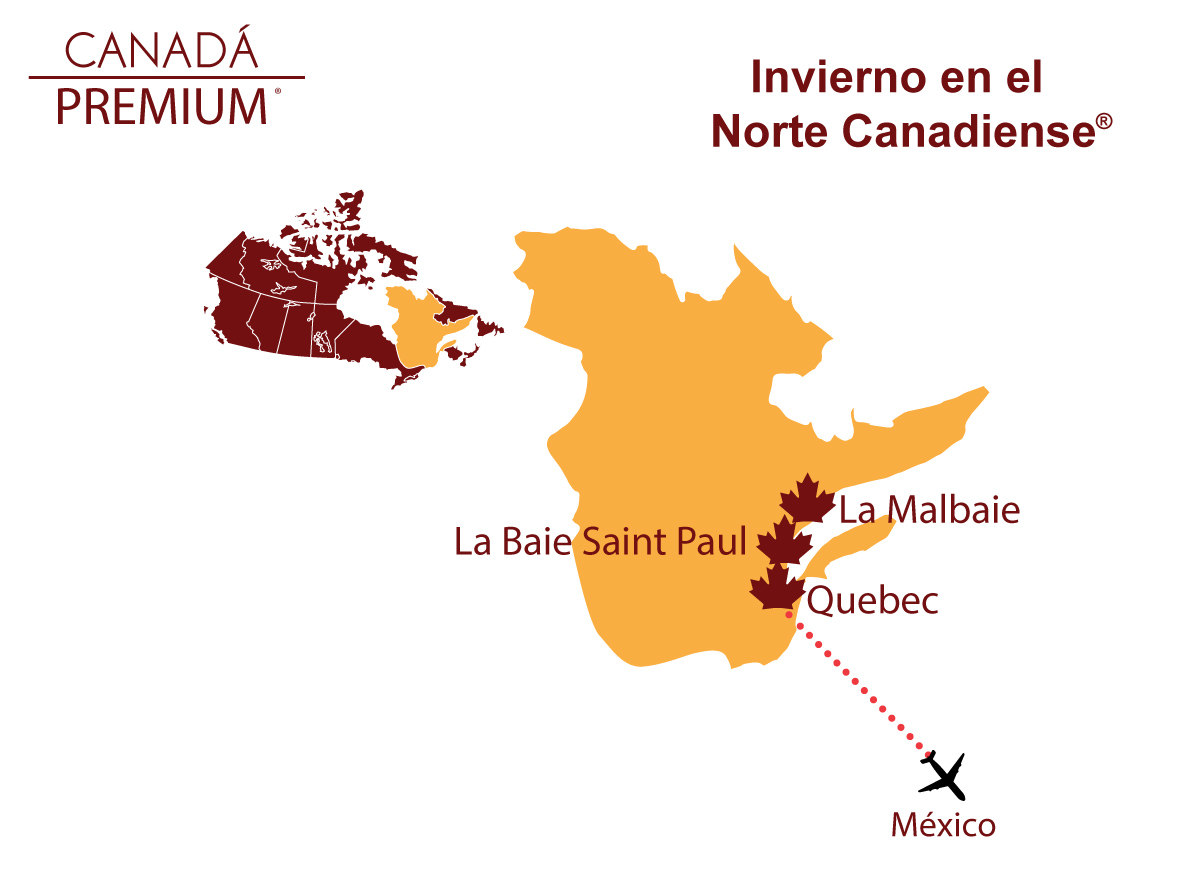 viajes con hospedaje 8 días canada