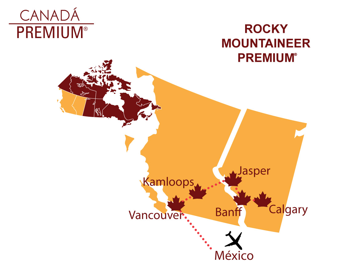 viajes a canada 8 días en tren